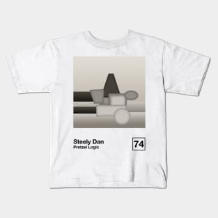 Pretzel Logic / Minimalist Style Graphic Poster Design Kids T-Shirt